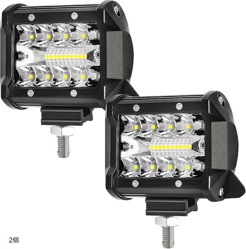 バリエーションコード : 2bushkctc0商品コード2bush09dgi商品名LED作業灯 60W 6000LM 12V-24V対応 LEDワークライト led投光器 IP68 防水 防塵 トラック 集魚灯 前照灯 広角 汎用 車外灯ブランドTOBEYAサイズ等2個「 暗闇が、一瞬で昼間に変わる 」 最新の高性能LEDチップを搭載。60Wのハイパワーで5800LMの光量を実現し、夜間作業の視界を劇的に改善。安全と効率を最大限に高めます。「 豪雨も粉塵も、すべてを跳ね返す 」 保護等級の「IP68」をクリア。水中での点灯にも耐えるほどの防水・防塵性能で、どんな過酷な天候や現場でも、その光が途切れることはありません。「 衝撃と振動に負けない、タフネス設計 」 放熱性に優れたアルミダイキャストボディと、堅牢な取り付けステーを採用。重機の激しい振動や、オフロード走行の衝撃にも耐え抜く、プロ品質の耐久性を誇ります。「 車種を選ばない、賢いワイド電源 」 DC9Vから32Vまでの幅広い電圧に対応。12Vの軽トラックから24Vの大型重機まで、電圧を気にすることなく取り付け可能。「 プロの現場から、個人の趣味まで 」 ＊セット内容：LED作業灯本体， 取付金具一式 ＊消費電力：60W ＊光束：6000LM ＊色温度：6500K(クールホワイト) ＊照射角：調整可能。トラックや重機はもちろん、夜釣りやキャンプの照明としてもパフォーマンスを発揮します。※ 他ネットショップでも併売しているため、ご注文後に在庫切れとなる場合があります。予めご了承ください。※ 品薄または希少等の理由により、参考価格よりも高い価格で販売されている場合があります。ご注文の際には必ず販売価格をご確認ください。※ 沖縄県、離島または一部地域の場合、別途送料の負担をお願いする場合があります。予めご了承ください。※ お使いのモニタにより写真の色が実際の商品の色と異なる場合や、イメージに差異が生じることがあります。予めご了承ください。※ 商品の詳細（カラー・数量・サイズ 等）については、ページ内の商品説明をご確認のうえ、ご注文ください。※ モバイル版・スマホ版ページでは、お使いの端末によっては一部の情報が表示されないことがあります。すべての記載情報をご確認するには、PC版ページをご覧ください。