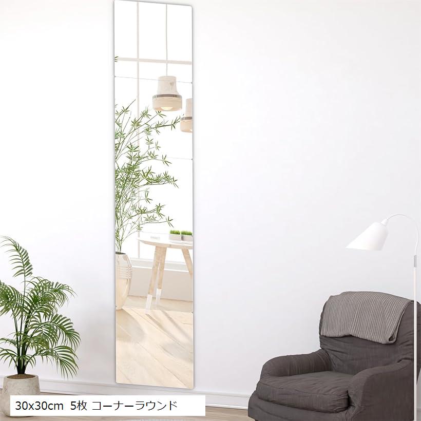 ߥ顼 CocoMirror ȶ Ѹ ɳݤ Ž ȴƽ(30x30cm 5 ʡ饦, 30x30cm 5 ʡ饦)