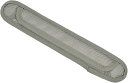 ショルダーパッド 30x5cm スリム 細 くい込み軽減 クッションカバー 肩パッド 裏メッシュ(グレー, ロング)