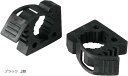 【楽天ランキング1位入賞】互換品 スコップ ホルダー ジムニー 軽トラ トラクター 車 汎用 取付 固定 ゴム(ブラック, 2個)