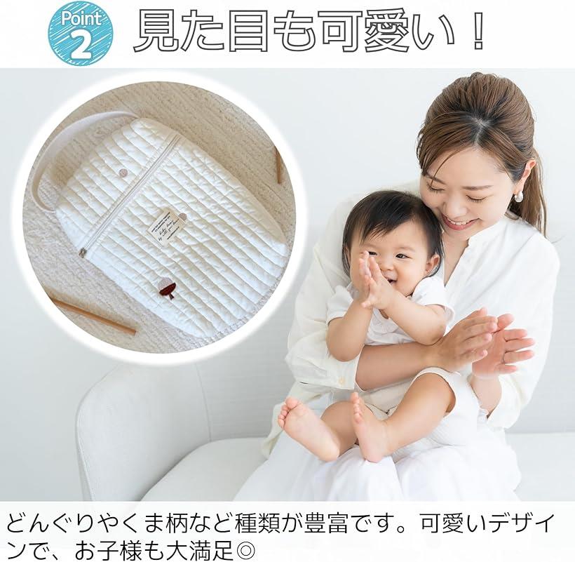 バケツ型 おむつ入れ 哺乳瓶入れ ベビーカー対応 持ち運び便利 大容量 軽量 イブル...