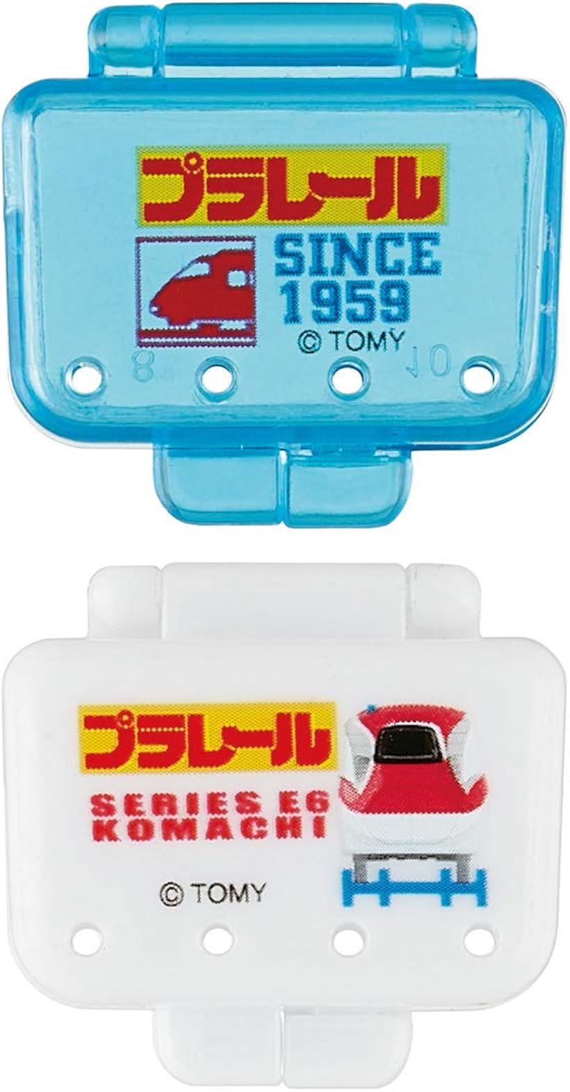 歯ブラシキャップ 2個組 プラレール TBSA1N 電車 サイズ:2.56x2.41xH1.35cm (電車, サイズ:2.56x2.41xH..