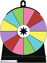 【楽天ランキング1位入賞】ルーレット 卓上 床置き パーティー イベント 抽選機 展示会 結婚式 カジノ 直径15cm 12面