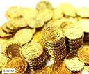 宝箱 アンティーク 風 海賊 パイレーツ 財宝 お宝 金貨 秘宝 ゴールド コイン(金貨100枚)