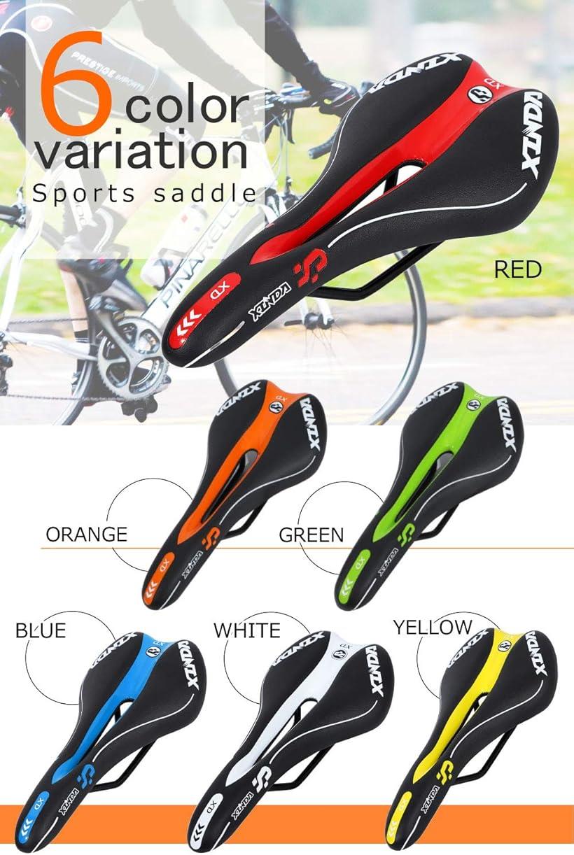 自転車 サドル 穴あき スポーツサドル ロードバイク マウンテンバイク クロスバイ...