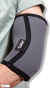 社製 エルボースリーブ 肘サポーター 筋トレ ベンチプレス ウエイトトレーニング(gray, S)(4)