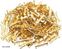 直線 端子 100個セット 配線加工 圧着 DIY(端子100個)