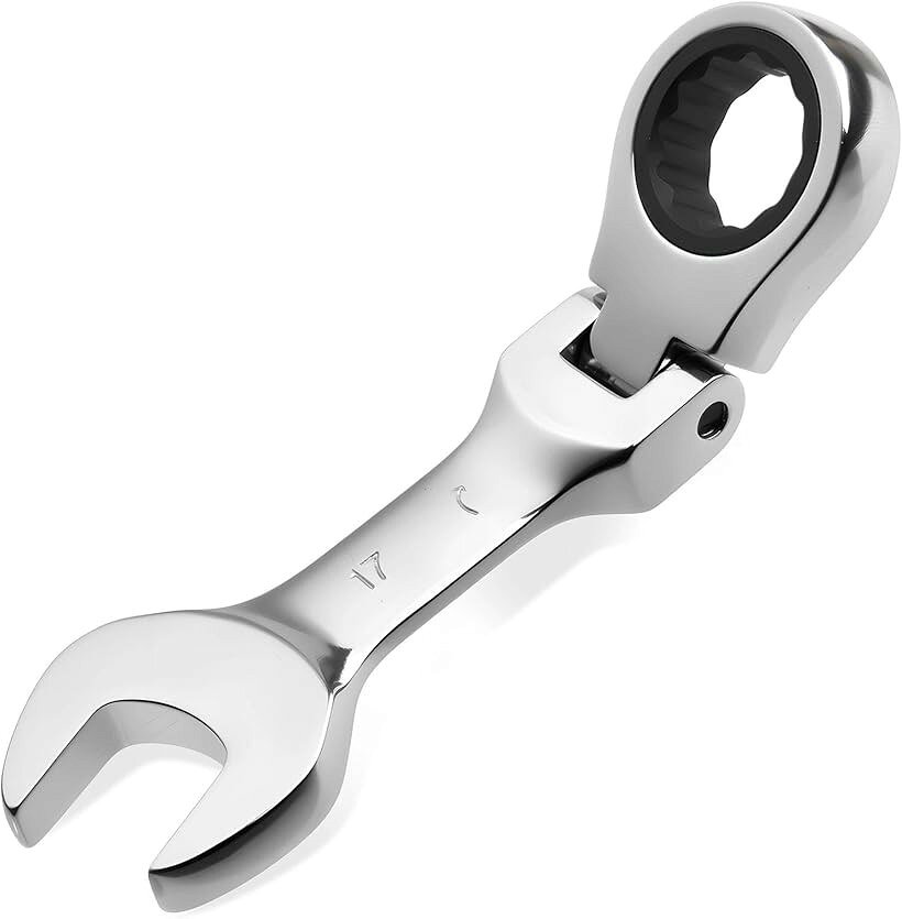 バリエーションコード : 2bruh4xojq商品コード2bruh8qcyv商品名17mmフレックスヘッドラチェットコンビネーションレンチ SAE 72歯 23ポイントラチェットボックスエンドおよびオープンエンドスパナツール フレキシブルヘッドギアレンチ 熱処理CR-VブランドGOLD DEERカラーシルバーサイズ等17mm「寸法」直径17mm、全長127mm。表面にはレーザー刻印による規格表示が施されており、サイズの即座の識別が可能です。「材質」高品質CRV鋼材を使用し、熱処理と鏡面研磨による表面処理を施しています。優れた防錆性、耐食性、高強度、および高い耐摩耗性を備えています。「設計」先端クローズ部は180度回転し、障害物を巧みに回避しながら狭い空間にも容易にアクセスできます。操作性はシンプルかつ効果的なまま、作業効率を大幅に向上させます。「72歯ラチェット設計」72歯構造によりナットとの接触面積が増加し、高い摩擦力を発揮して使用中の滑りを防止します。わずか5度のスイングで回転可能なため、狭小空間での作業に最適です。「用途」狭小空間でのナットやボルトの締め付け・緩め作業用に設計されています。自動車の整備・メンテナンス、配管の取り付け・修理、機械の組立・修理、家具の組立、DIY作業などに最適です。※ 他ネットショップでも併売しているため、ご注文後に在庫切れとなる場合があります。予めご了承ください。※ 品薄または希少等の理由により、参考価格よりも高い価格で販売されている場合があります。ご注文の際には必ず販売価格をご確認ください。※ 沖縄県、離島または一部地域の場合、別途送料の負担をお願いする場合があります。予めご了承ください。※ お使いのモニタにより写真の色が実際の商品の色と異なる場合や、イメージに差異が生じることがあります。予めご了承ください。※ 商品の詳細（カラー・数量・サイズ 等）については、ページ内の商品説明をご確認のうえ、ご注文ください。※ モバイル版・スマホ版ページでは、お使いの端末によっては一部の情報が表示されないことがあります。すべての記載情報をご確認するには、PC版ページをご覧ください。