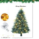 星形LEDライト付き クリスマス タペストリー クリスマスツリー 飾り クリスマスプレゼント(C / 星形LEDライト)