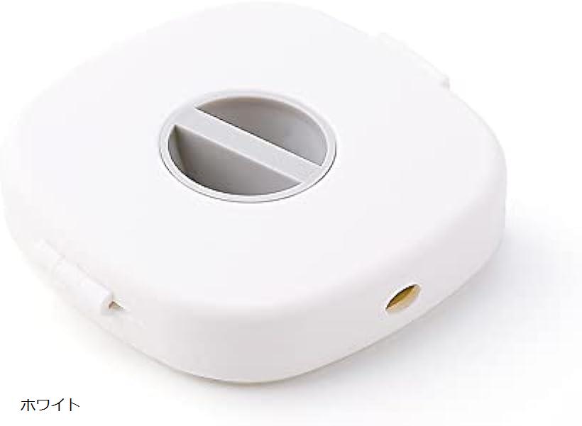 【楽天ランキング1位入賞】ケーブル コード まとめる 巻取り 充電 リール 3個セット usb ホルダー ホワイト (ホワイト)