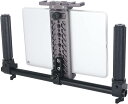 タブレット用三脚ホルダー グリップキット アルミ製ハンドル付き iPad Pro/iPad Air/iPad/iPad Miniに適用 タブレットアダプター 三脚用 ipadホルダー 金属製 ARRI標準ダブテール-511
