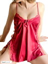 ベビードール セクシーランジェリー ネグリジェ かわいい Tショーツ付き Type6 レッド(Type6 レッド, Free Size)
