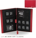 BLUECRAFT メモリーカード ケース SDカードケース microSD ホルダー アルミ スリム 静電対応 両面 18枚収納 SD4枚 + microSD...