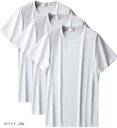 インナーシャツ メンズ 半袖 メッシュ 3枚 下着 肌着(ホワイト, 2XL)(4)