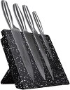 包丁スタンドマグネット式 包丁ディスプレイ キッチン収納用品 お洒落スタンド(マーブル)