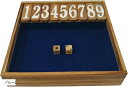 ジャックポット ダイス ボードゲーム サイコロ Jackpot Dice Game(ブルーL, 23cmx23.2cmx約4.5cm)