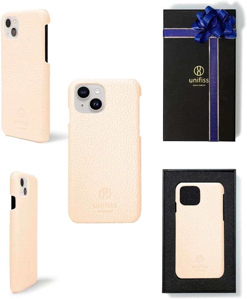 iphoneケース 14 第16世代 薄型 軽量 ワイヤレス充電対応 高級 シュリンク PUレザー カバー スマホケース マット スリム スマホカバー (ホワイト, iPhone 14)