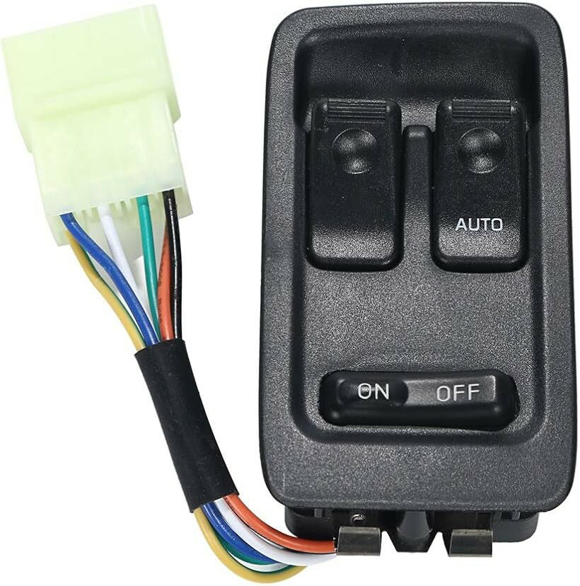 互換品マツダ 用 パワー ウィンドウ スイッチ 6ピン RX-7 FD3S 1/2/3/4/5/6型 パワーウインドウ 交換 F100-66-350C 社外品