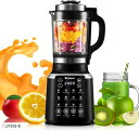 【楽天ランキング1位入賞】加熱・粉碎一体型高機能電動 ジューサーミキサー 食品級ステンレス鋼 1.75L大容量 14種類のプリセット料理機能 コーヒーミル 豆乳メーカー 離乳食用 スムージー blender mixer(LM358-B)