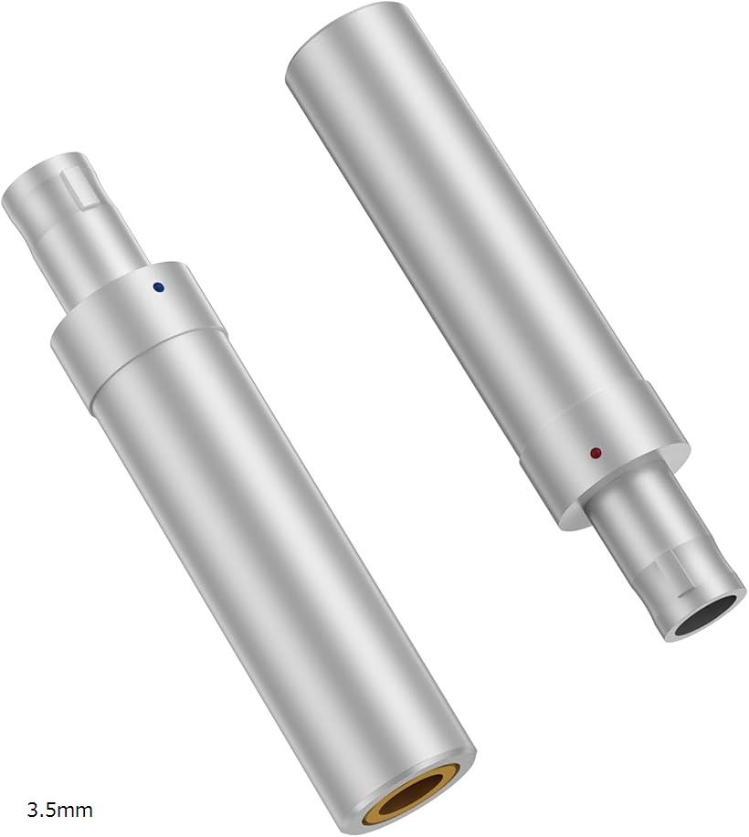 HD800-3.5mm 変換プラグ イヤホンジャック オス メス 高純度銅 ゼンハイザー用 HD800S・HD820・HD800に..