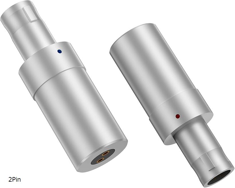 HD800-0.78mm 変換プラグ イヤホンジャック オス メス 高純度銅 ゼンハイザー用 HD800S・HD820・HD800に適合する 2個セット(2Pin)