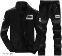 レッドレイ ジャージ 上下 セット セットアップ スウェット メンズ(ブラック, 2XL)