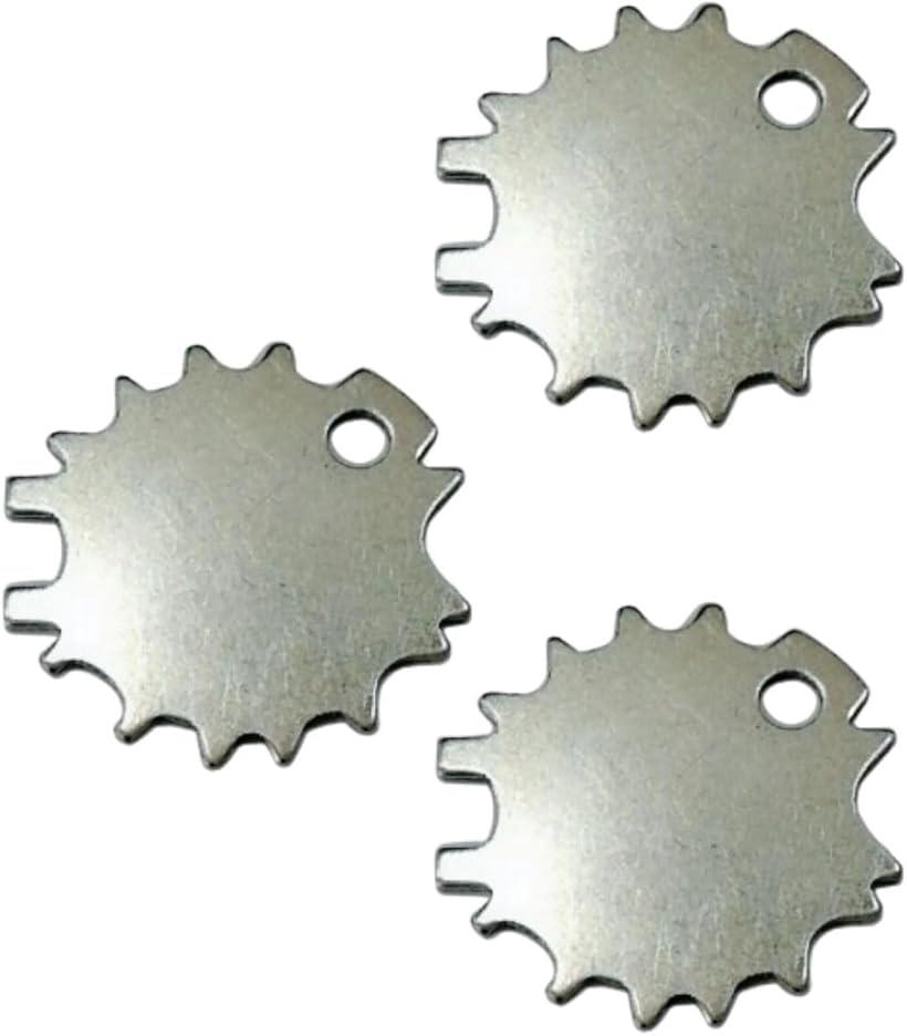 ハサミ シザー 専用ねじ回し 切れ味復活 調整ツール シザーキー 3個セット