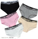 ガールズショーツ 女の子 ジュニア キッズ パンツ インナー 下着 通気 子供 綿95% 肌着 ボクサーパンツ 5枚組(ベルトショーツ, Free Size)