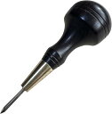 菱ギリ レザークラフト ツール 穴あけ 工具 檀木 菱錐 キリ a146(4mm)