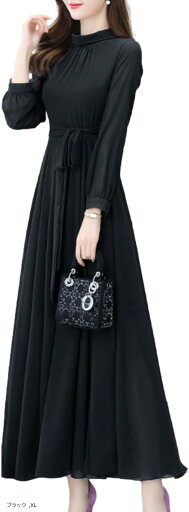 ワンピース 二次会 結婚式 カラードレス クラブドレス きれいめ レディース ロング Aライン BN231 BLK(ブラック, XL) ワンピース 二次会 結婚式 カラードレス クラブドレス きれいめ レディース ロング Aライン BN231 BLK(ブラック, XL)