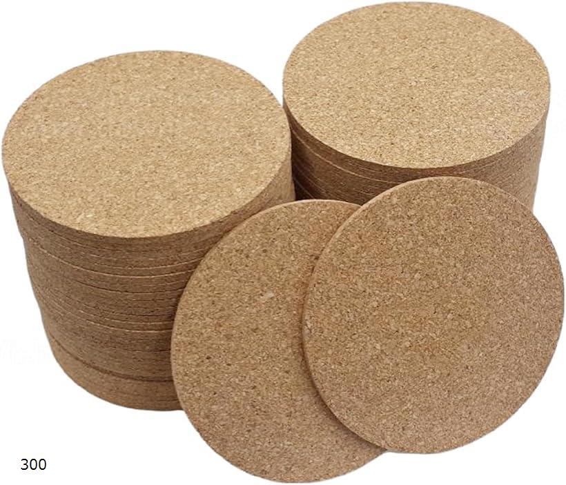 ���륯���������� �ɥ�󥯥��������� ľ��90mm ����3mm �ݷ� ������ ������ʤ� 300�祻�å� (�֥饦��, �쥮��顼)