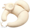 ココリズム 授乳クッション ベビークッション Nursing Pillow 助産師監修 綿 洗える 授乳用 授乳枕 負担軽減(ペールベージュ, 横幅:約60cm...
