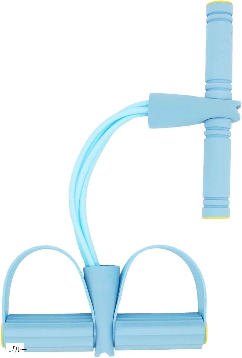 トレーニングチューブ 筋トレ グッズ 腹筋 背筋 ゴム バンド 健康 器具 運動 ローイングマシン ストレ..