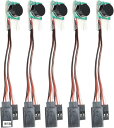 ラジコン用 機体発見 電子ブザー 大音量 85db ヘリコプター/飛行機 4〜6V 小型 軽量 紛失防止 5個セット(黒5個)