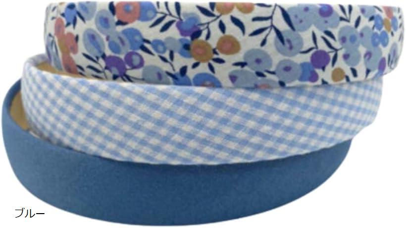 バリエーションコード : 2b9tfdxjv5商品コード2b9tfydd5f商品名カチューシャ 花柄 レディース 幅広 ヘアバンド カラー セット 太め ブルーブランドCopeflapカラーブルー「お得な3本のセット」シンプルな無地とかわい...