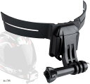 互換品 ウェアラブルカメラ顎マウント ゴープロ対応 インスタ360対応 アクセサリー ヘルメットホルダー(あご用)