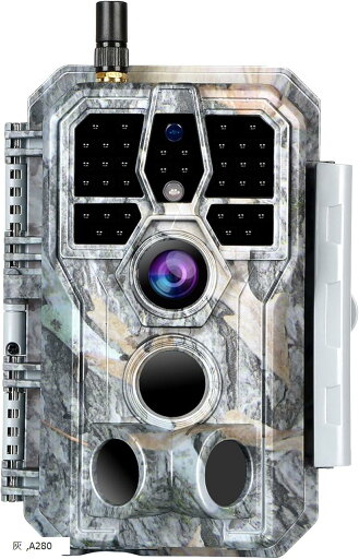 Blazevideo トレイルカメラ A280W 1296P人感センサー 防犯カメラ 野生動物監視カメラ 暗視カメラ 120°撮影範囲 IP66防水防塵 電池式 日本語説明書 グレー(灰, A280) Blazevideo トレイルカメラ A280W 1296P人感センサー 防犯カメラ 野生動物監視カメラ 暗視カメラ 120°撮影範囲 IP66防水防塵 電池式 日本語説明書 グレー(灰, A280)