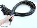 結束バンド 荷造りバンド 対候性 配線用結束バンド 園芸 収納 ロング 黒120cm25本セット(黒120cm25本, 120cm)