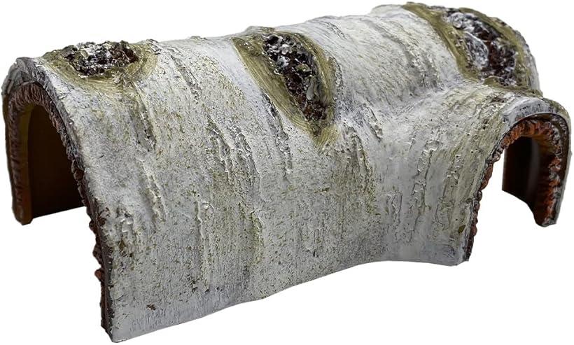 AllBright 爬虫類シェルター 隠れ家 トンネル ハウス 洞窟 浮島 水槽 トカゲ 亀 カメ ヘビ