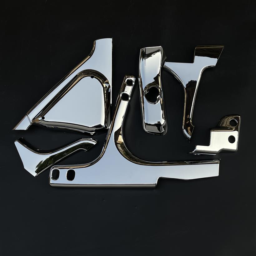 互換品ふそう 17スーパーグレート 07スーパーグレート スーパーグレート後期 メッキ ミラーアームカバー 根元カバー 6点セット 左右セット ハイルーフ 標準ルーフ用 (ミラーアーム根元カバー)