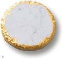 マローサム 大理石 コースター アクセサリートレイ ジュエリートレイ インテリア 北欧風(丸)