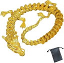 金龍 風水 置物 25cm 置き物 縁起物 金運 青龍 竜 龍の置物 インテリア リビング 玄関 オブジェ 金運アップ 祈願 運気アップ 特大 40cm(ゴールド, 特大 40cm)(3)