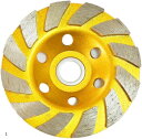 ダイヤモンドカップホイール カップサンダー 研削 モルタル コンクリート 100mm