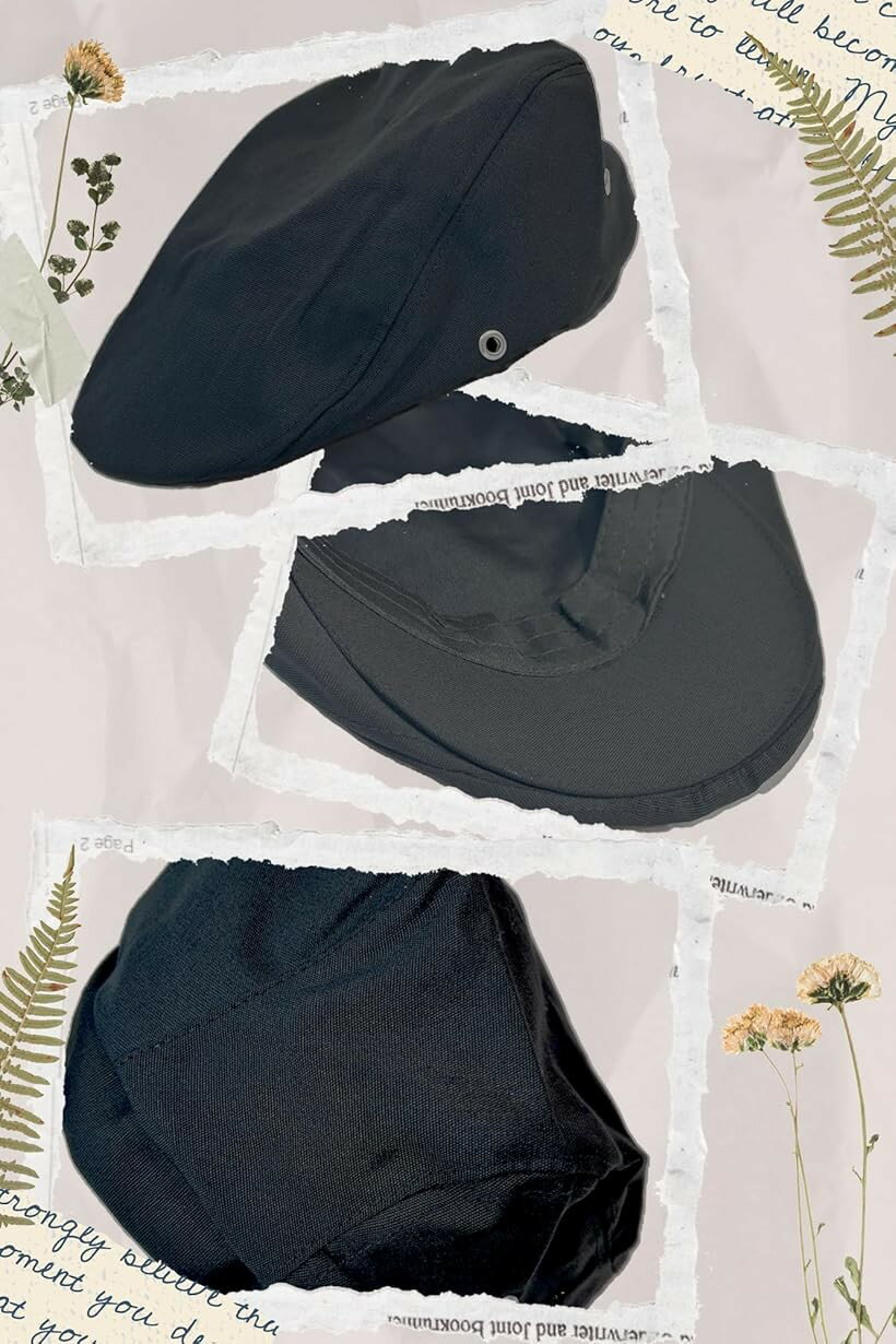 ���å�˹ �٥졼˹ ˹�� �����եϥå� �������å� ��������å� �� ̵�� (�֥�å�, Free Size)