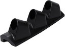 車用 メーターケース 3連 ピラー 52mm 右ハンドル 計器 増設 パネル トリプル ホルダー 後付け ブラック 汎用(170系 10系 220クラウン 20ヴェル)