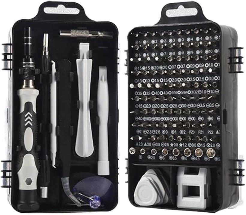 精密ドライバー セット 修理 メンテナンス 特殊 磁気 便利 多機能 115P(マグネット 2 t1 ベストセラー 小さい)