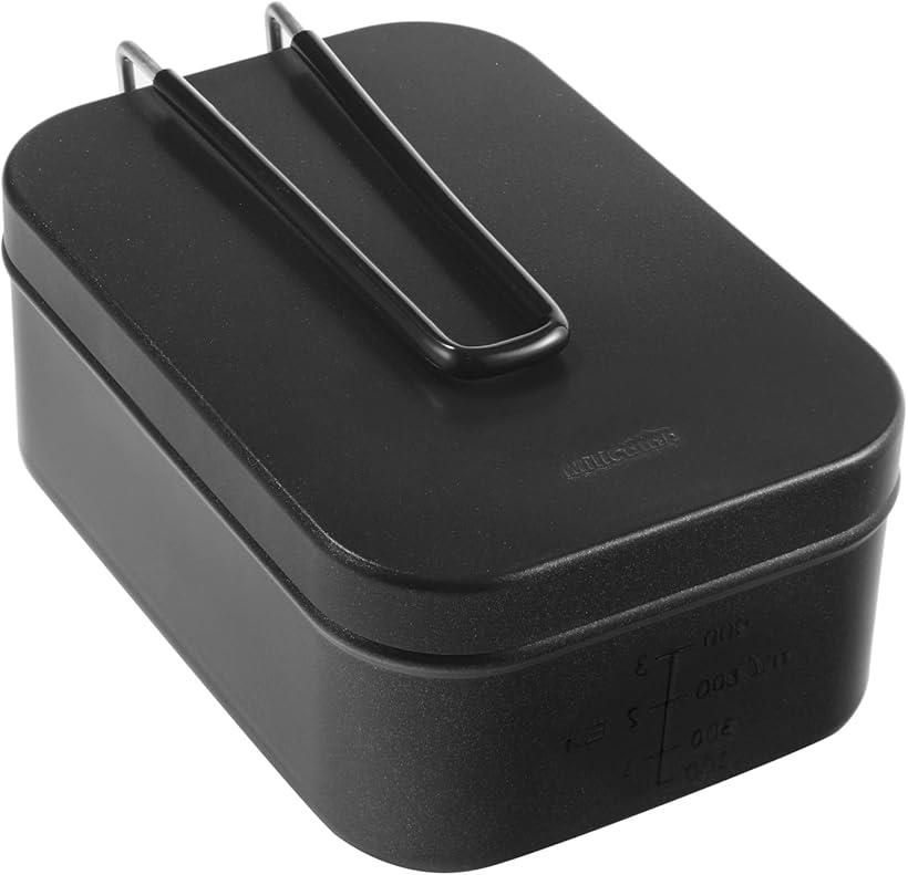 互換品 黒ラージメスティン テフロン フッ素加工キャンプ飯盒 ファミリーキャンプ炊飯 焦げ付きにくい ..