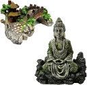 【楽天ランキング1位入賞】アクアリウム オーナメント オブジェ 水槽 仏像 架け橋 お寺 寺院 装飾 観賞魚 熱帯魚 爬虫類 インテリア 置物 アクセサリー 仏...
