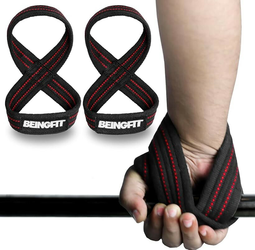 バリエーションコード : 2brjud1j6g商品コード2brj9xltth商品名Beingfit ストラップ 8の字 リストストラップ 筋トレ・ウェイトリフティング・ジムトレーニング用 – 男女兼用 豊富なカラーバリエーション トレーニングギア リフティングストラップブランドBeing fitカラーレッドサイズ等L高耐久性: 8の字リストストラップはバスケット織りで作られ、三重のクロスステッチで強化されています。これで、長期間筋トレやウェイトリフティングに対応できますよ。通気性抜群: 肌触りのいいコットン素材を使っているので、汗をかいてもサラッと快適。長時間のジムトレーニングでも安心です。多彩なカラーとサイズ: 男女兼用で、豊富なカラーバリエーションとサイズがあります。好みに合わせて選べるので、きっとお気に入りが見つかりますよ。パフォーマンス向上: 従来のリストストラップよりも一段と優れたサポート力で、筋力トレーニングのパフォーマンスを格段に向上させます。使いやすさ重視: 装着が簡単で、筋トレ初心者からプロまで、幅広い層におすすめです。簡単に着脱できるので、トレーニングがさらに便利に。※ 他ネットショップでも併売しているため、ご注文後に在庫切れとなる場合があります。予めご了承ください。※ 品薄または希少等の理由により、参考価格よりも高い価格で販売されている場合があります。ご注文の際には必ず販売価格をご確認ください。※ 沖縄県、離島または一部地域の場合、別途送料の負担をお願いする場合があります。予めご了承ください。※ お使いのモニタにより写真の色が実際の商品の色と異なる場合や、イメージに差異が生じることがあります。予めご了承ください。※ 商品の詳細（カラー・数量・サイズ 等）については、ページ内の商品説明をご確認のうえ、ご注文ください。※ モバイル版・スマホ版ページでは、お使いの端末によっては一部の情報が表示されないことがあります。すべての記載情報をご確認するには、PC版ページをご覧ください。