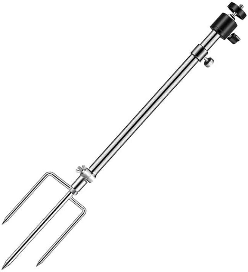 互換品防犯カメラスタンド トレイルカメラ 用 懐中電灯スタンド 夜釣り用 汎用 固定スタンド 調整可能 ..